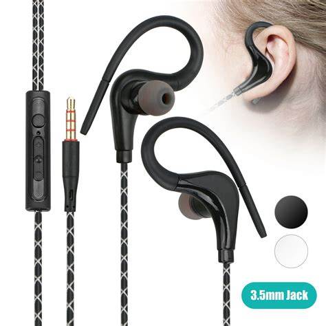 Wired Earbuds Earbuds With Microphone And Volume Control In Ear Ergonomic Noise Isolating