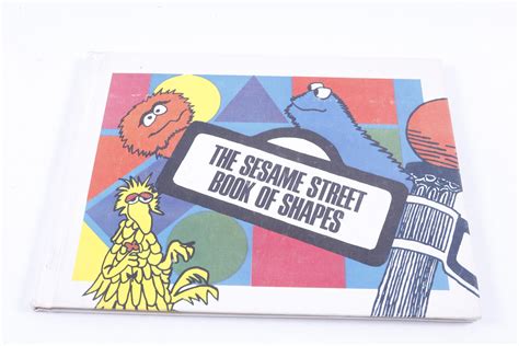 The Sesame Street Book of Shapes Preschool Press 1970 - Etsy