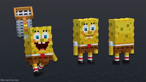 Spongebob In Minecraft