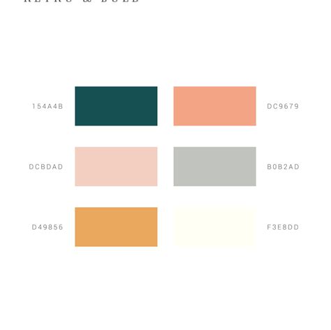 Salmon Color Palette