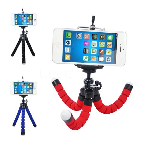 Universal Mini Portable Flexible Sponge Octopus Tripod Bracket Stand