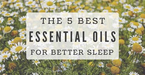 5 Essential Oils that May Help You Sleep Better - Utzy Naturals