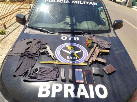 Pmce Prende Em Flagrante Dois Homens Com Moto Roubada E Armas De Fogo