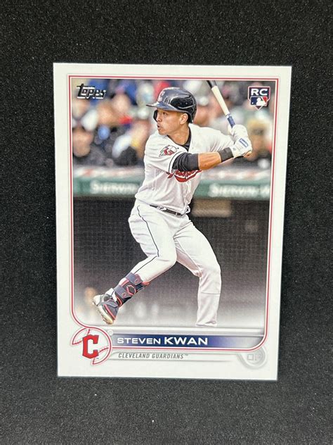 2022 Topps Update Steven Kwan RC Cleveland Guardians US261 EBay