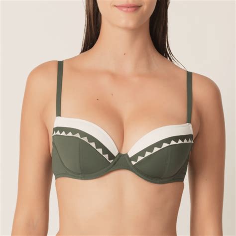 Marie Jo Swim Gina Vorgeformtes Bikini Top Dark Olive Annadiva