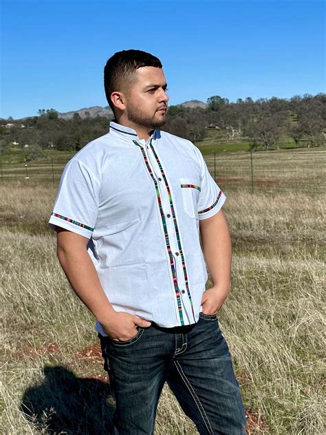 Guayaberas Mens Mexican Shirt Men Mexican Traditional Shirt Formal