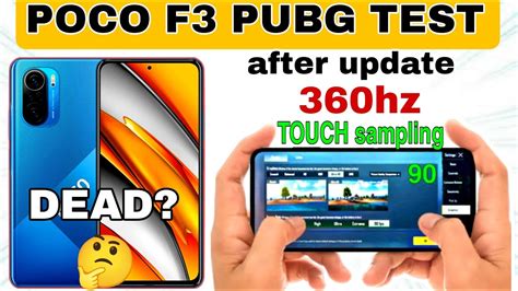 Poco F Pubg Test Poco F Fps Unlock Poco F Pubg Mobile