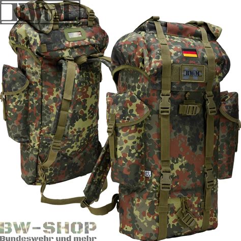 Bwum Bundeswehr Kampfrucksack L Patch Flagge