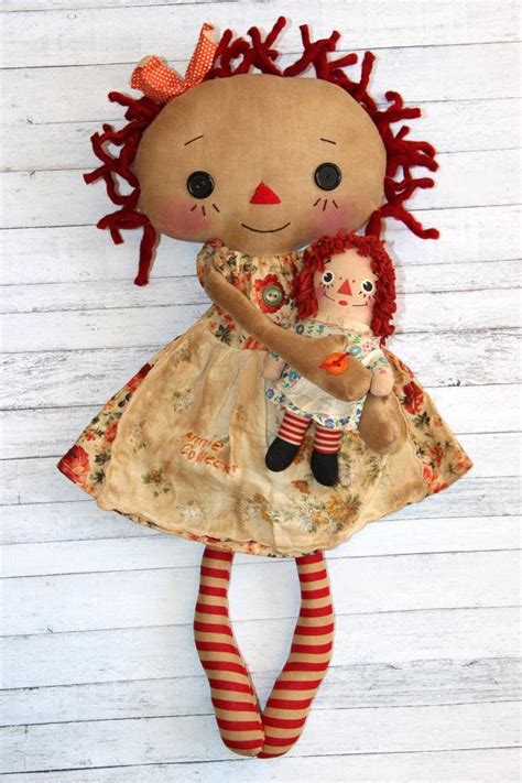 Annie Collector Raggedy Ann Doll Set Primitive Raggedy Ann Etsy Ann