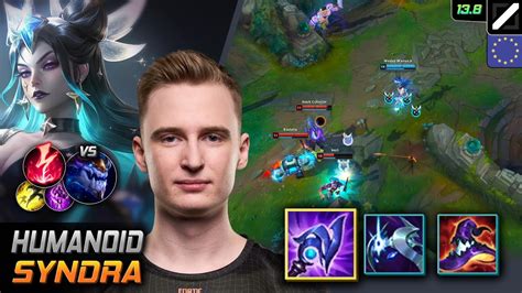 Humanoid Mid Syndra Build Luden S Tempest Electrocute Lol Euw