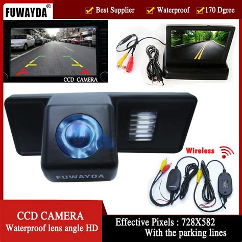 Aliexpress Buy FUWAYDA Wireless Color CCD Car Rear View Camera