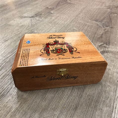 Arturo Fuente Short Story Empty Cigar Box - Brick Cigars Kenya