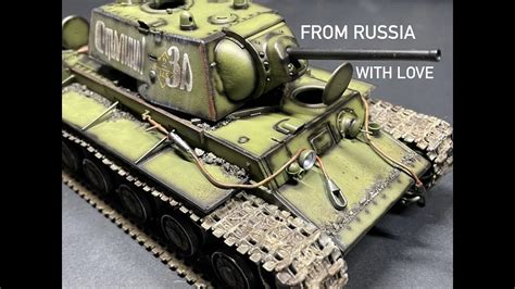 Lets Finish Tamiya Russian Kv Model Tank Youtube