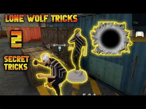 New Lone Wolf Amazing Trick Secret Hide Trick In Free Fire Lone Wolf