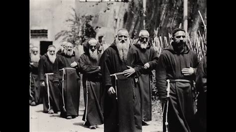 Procession Of Capuchin Monks Rome 1898 British Mutoscope And Biograph