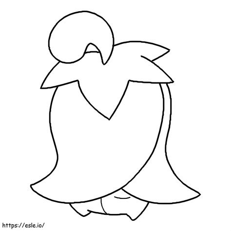 Cherrim Overcast Form coloring page