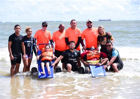 Sedel Beach Promove Esportes Inclusivos E Banho De Praia Para