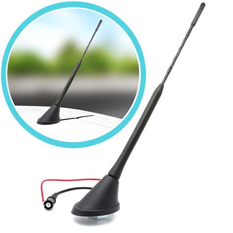 Premium 23cm Auto Antenne Verstärker Fuß M5 M6 Radio RAKU 2 II viele