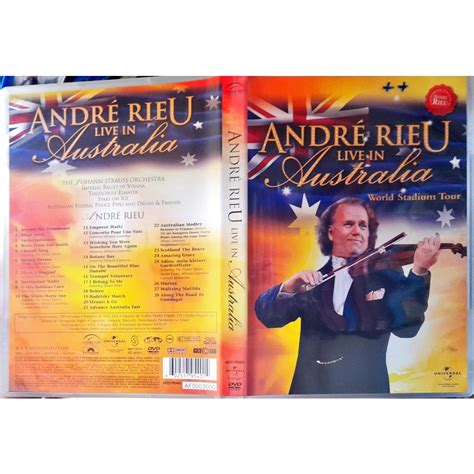 Dvd Original Andre Rieu Live In Australia Shopee Brasil