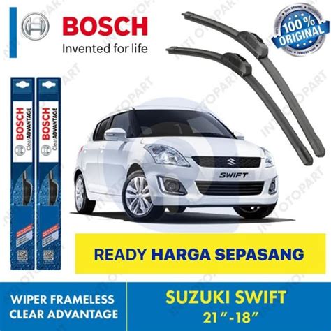 Jual Wiper Blade Frameless Suzuki Swift Bosch Ukuran Dan Inch