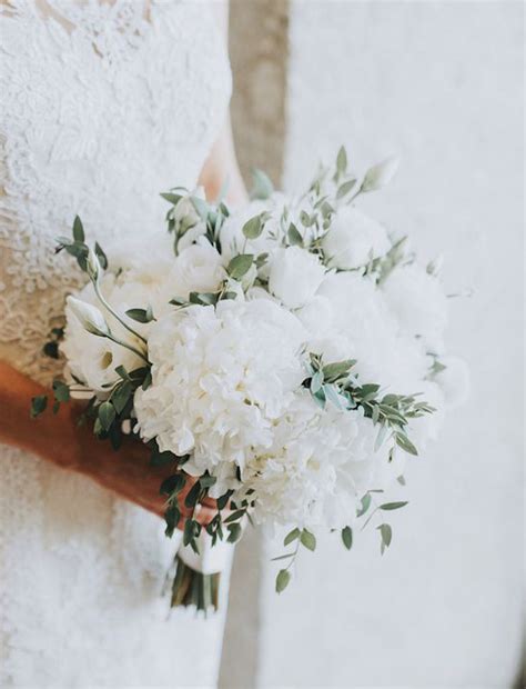 Rustic Hydrangea Wedding Bouquet