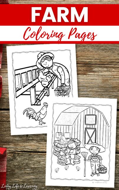 Farm Coloring Pages Free Homeschool Deals