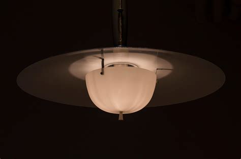 Ceiling Lamp Model T 6H By Alf Svensson Bergboms Sweden 1950s For