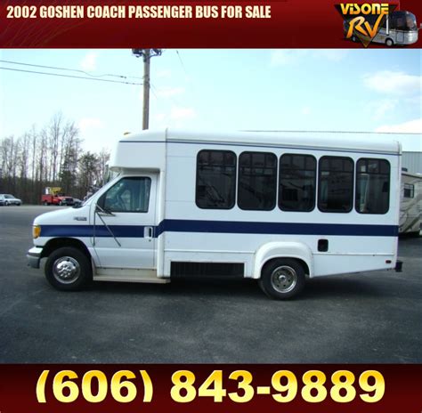 Salvage RV Parts 2002 GOSHEN COACH PASSENGER BUS FOR SALE RVs Campers