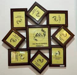 Photo Frame Teak Wood Collage Photo Frame Manufacturer From Faridabad