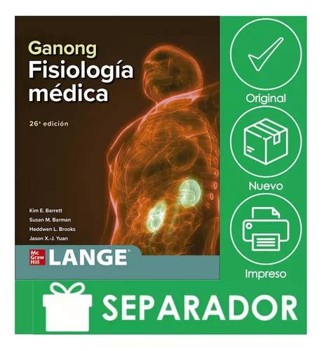 Ganong Fisiología Médica 26ed Envío Gratis