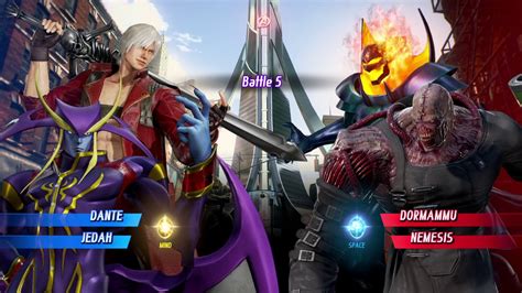 MARVEL VS CAPCOM INFINITE ARCADE MODE WITH DANTE AND JEDAH YouTube