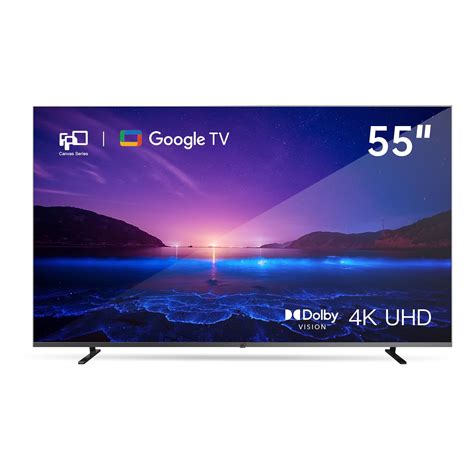 Amazon.com: FPD 55-inch Smart TV Google TV 4K UHD with Google Play and ...