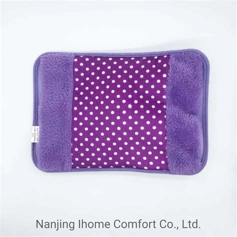 New Design Rechargeable Hand Warmer Heat Pack Electric Hot Water Bag On