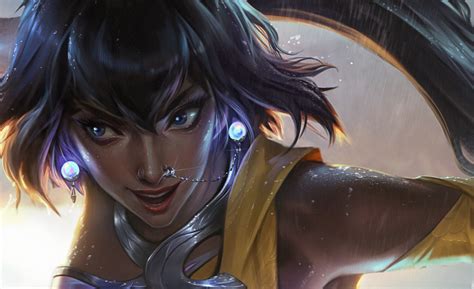 Chengwei Pan League Of Legends Champion Nilah Splash Art