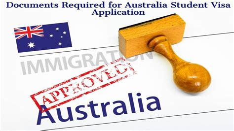 What Documents Are Required For Australia Student Visa Application For