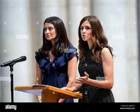 BBC Look North presenters Amy Garcia (left) and Keeley Donovan speak at ...