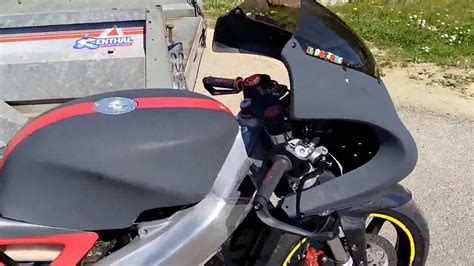 Aprilia Rs 125 Kit 140 Italkit Piste Youtube