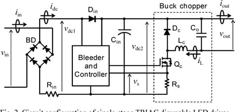 Figure 2 From A New Bleeder Circuit For Triac Dimmable Led Driver Based On Single Stage Topology