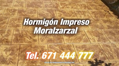 Hormigón Impreso Moralzarzal Suelos de Hormigón Impreso Madrid