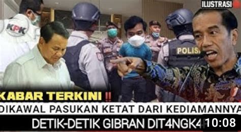 Cek Fakta Gibran Rakabuming Ditangkap Dan Dikawal Pasukan Ketat Dari