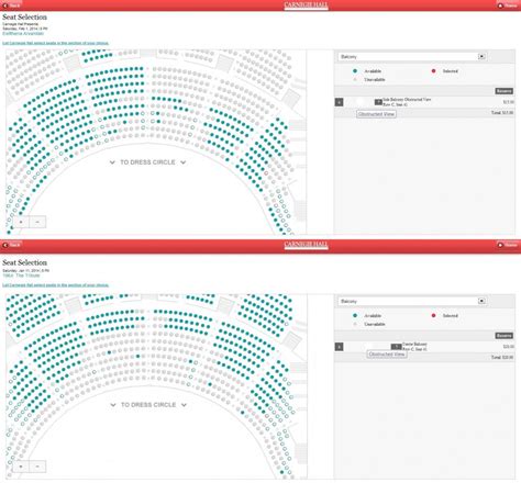 Carnegie Hall Detailed Seating Chart & Review | TickPick