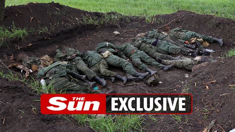 Harrowing Moment Sun Man Finds Corpses Of Russian Troops Killed By Us