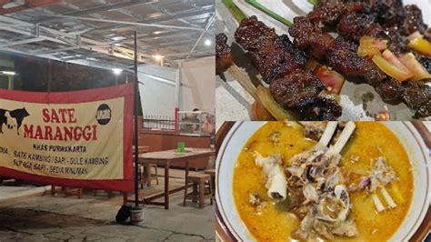 Sate Maranggi Akang Khas Purwakarta Di Tasikmalaya Ada Gulai Kambing