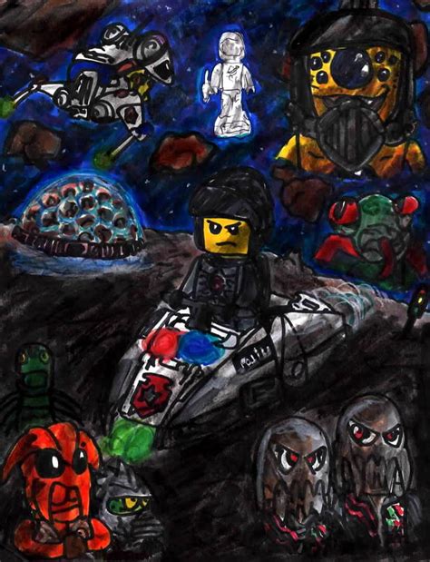 lego space police iii  sonicclone  deviantart