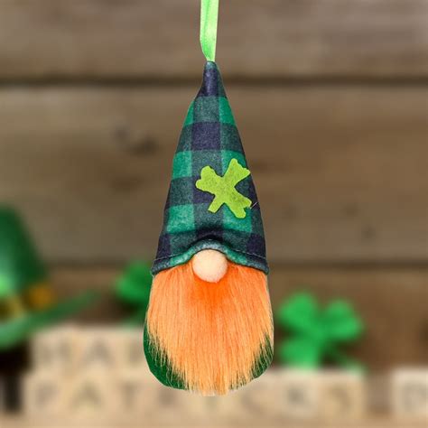 Act Now Gomind St Patrick S Day Gnomes Plush Doll Irish Lucky