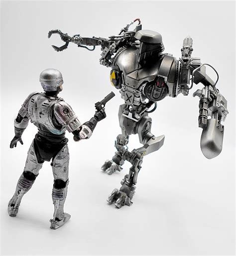 Robocop 2 Robocain 118 Scale Exquisite Mini By Hiya Toys