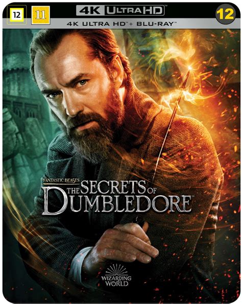 Fantastic Beasts The Secrets Of Dumbledore 2022 Steelbook 4K UHD