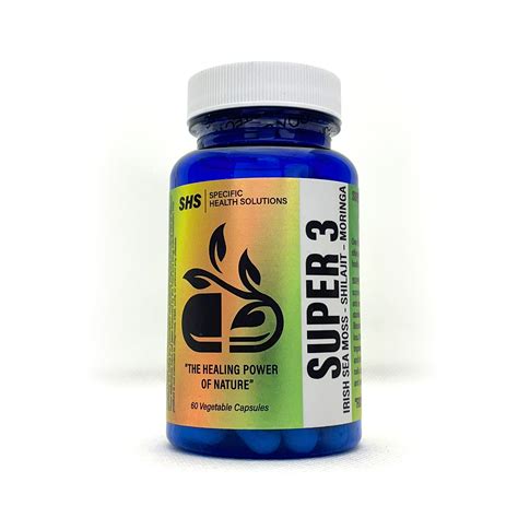 SUPER 3 - Nutrient-Rich Superfood (60 capsules) – SPECTRUM SILVER LABS