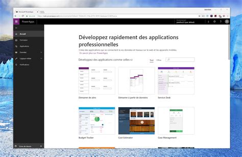 Powerapps Cr Ez Une Application Partir De Vos Donn Es