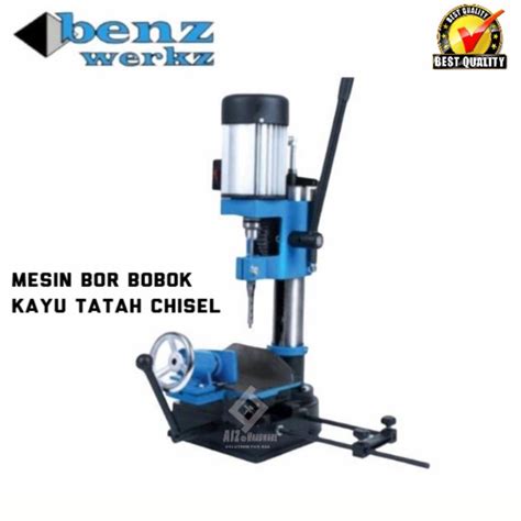 Jual Mesin Bor Bobok Kayu Tatah Chisel Mortizer Mortiser Mortising Wood